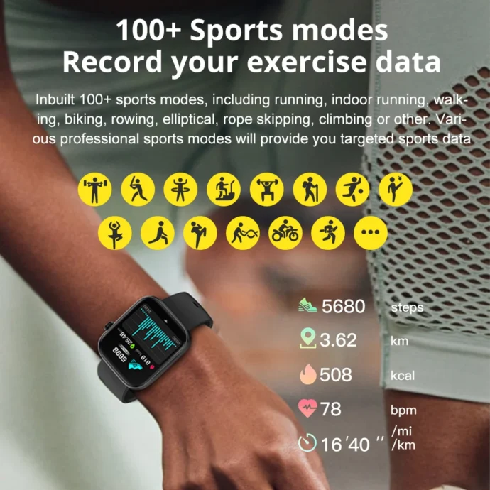 ⁦COLMI P71 المكالمات الصوتية Smartwatch⁩ - الصورة ⁦6⁩